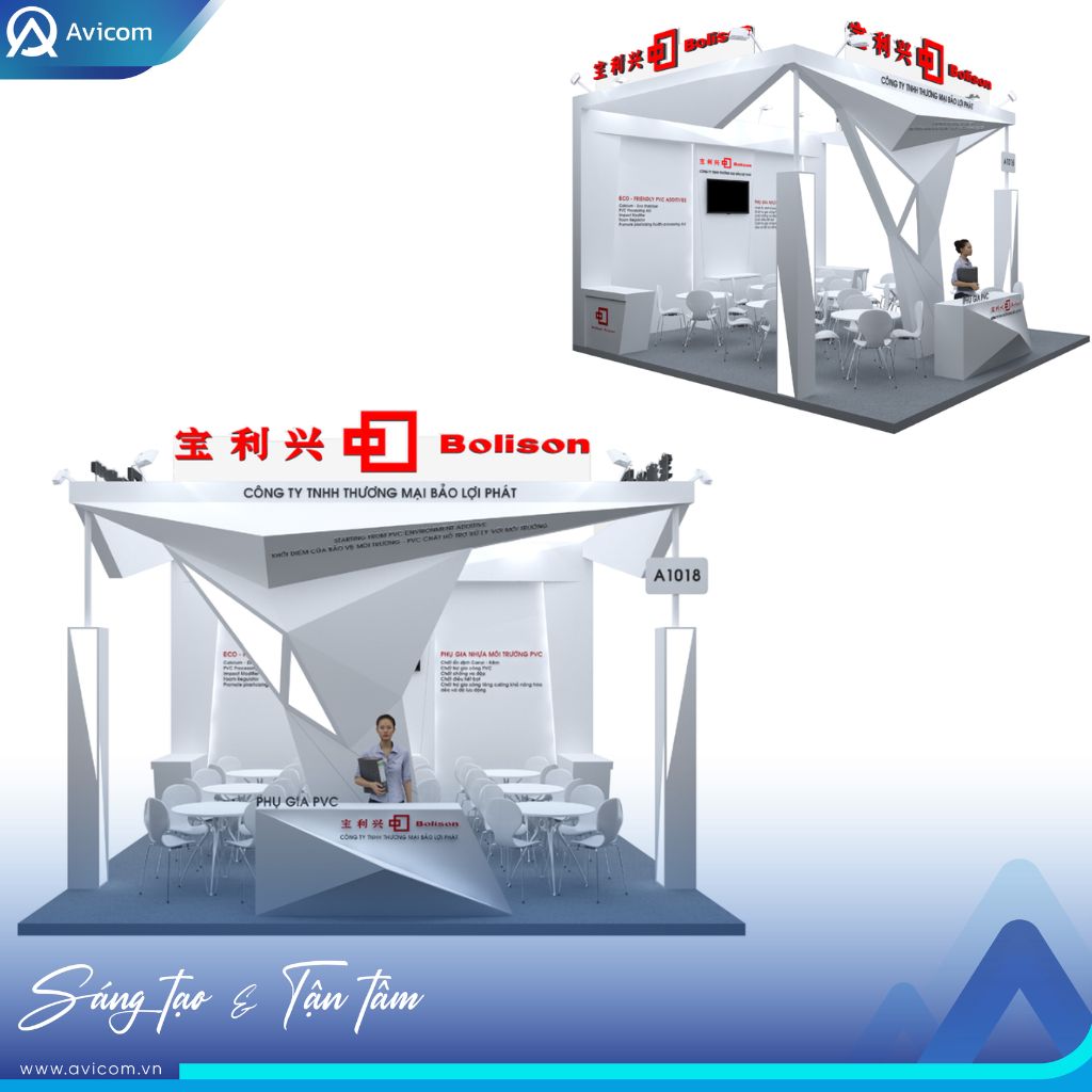 BOLISON tại VIETNAM PLAS 2026 | Thiết kế gian hàng ngành nhựa